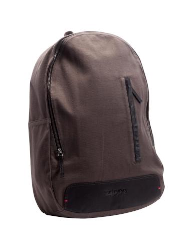 Comprar Mochila De Cuero Y Lona De Zippo a precio de oferta