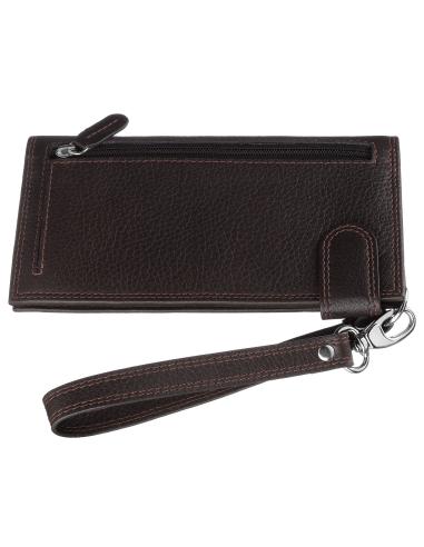 BROWN LEATHER TOBACCO POUCH BY ZIPPO