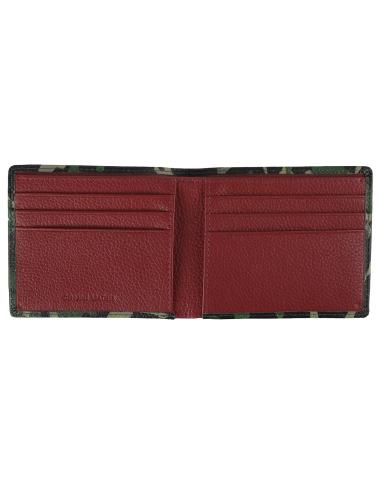 CARTEIRA DE CARTÃO DE CAMUFLAGEM VERDE ZIPPO