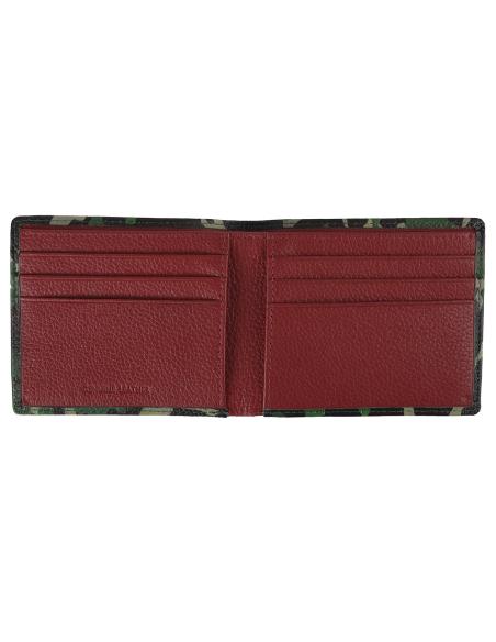 CARTEIRA DE CARTÃO DE CAMUFLAGEM VERDE ZIPPO