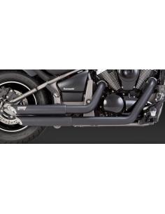ESCAPAMENTO PRETO TWIN BARRA PARA VN900 06-UP 2