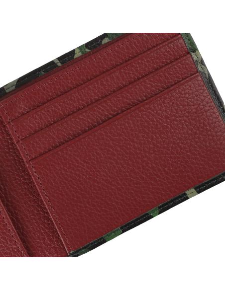 CARTEIRA DE CARTÃO DE CAMUFLAGEM VERDE ZIPPO