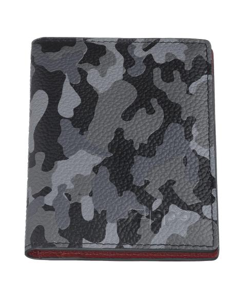 PORTE-CARTES EN CUIR CAMOUFLAGE GRIS ZIPPO