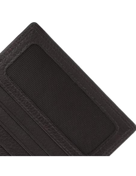 PORTEFEUILLE PORTE-CARTES ZIPPO EN CUIR BRUN