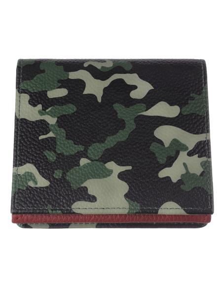PORTEFEUILLE CAMOUFLAGE VERT AVEC PORTE-MONNAIE ZIPPO