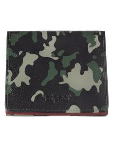 PORTEFEUILLE CAMOUFLAGE VERT AVEC PORTE-MONNAIE ZIPPO