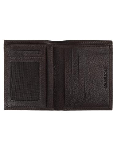 BROWN LEATHER TRIFOLD WALLET BY ZIPPO