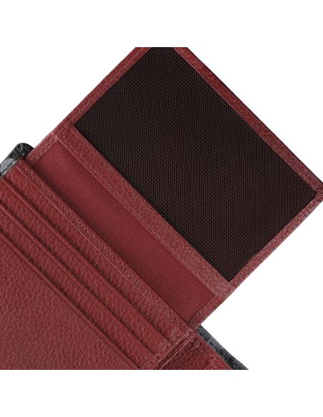 PORTEFEUILLE TRIFOLD EN CUIR GRIS CAMOUFLAGE PAR ZIPPO