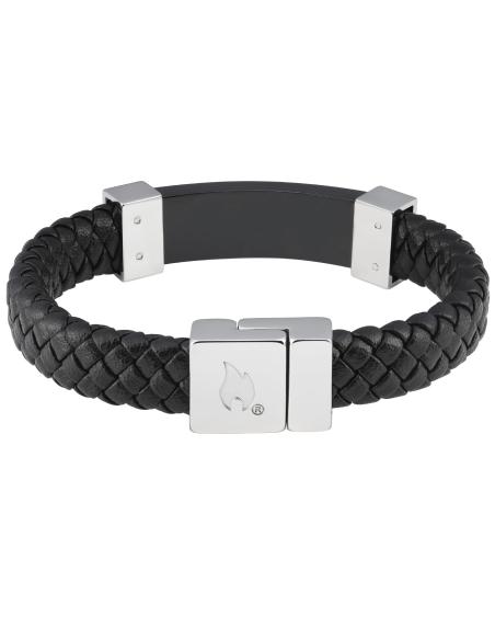Bracelet With Magnetic Closure And Leather 22 Cm Zippo