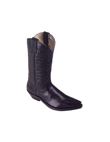Comprar Bota Tejana Pull Oil Negro a precio de oferta