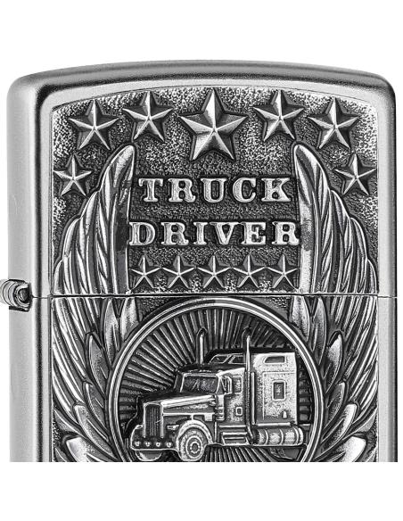 Isqueiro Zippo Camiões Acabamento Street Chrome | Preço Promocional