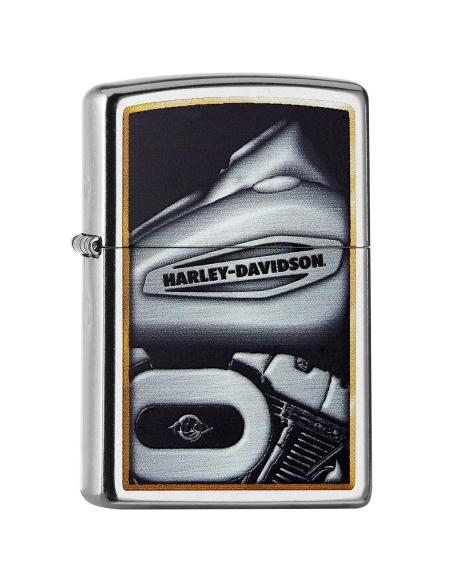 ISQUEIRO ZIPPO COM TANQUE HARLEY-DAVIDSON