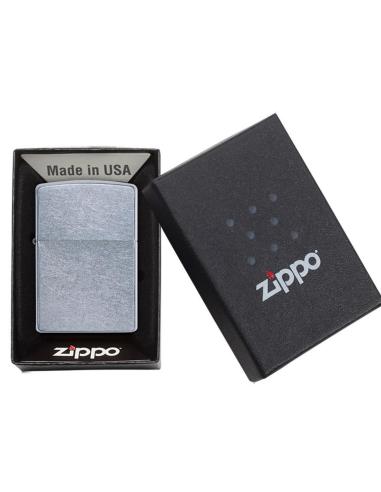 ZIPPO STREET CHROME BASIC LIGHTER