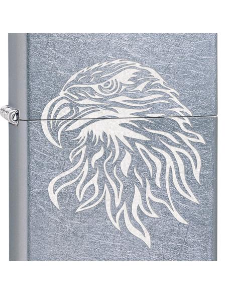 Comprar Encendedor Zippo Con Cabeza De Águila a precio de oferta
