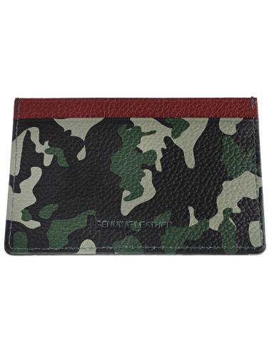 ZIPPO GREEN CAMOUFLAGE OPEN CARDHOLDER