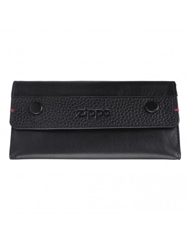 TOBACCO POUCH NAPPA LEATHER WITH ZIPPO CLASPS