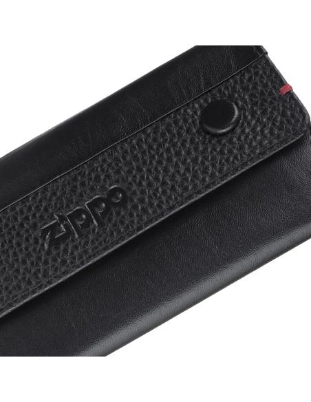 TOBACCO POUCH NAPPA LEATHER WITH ZIPPO CLASPS