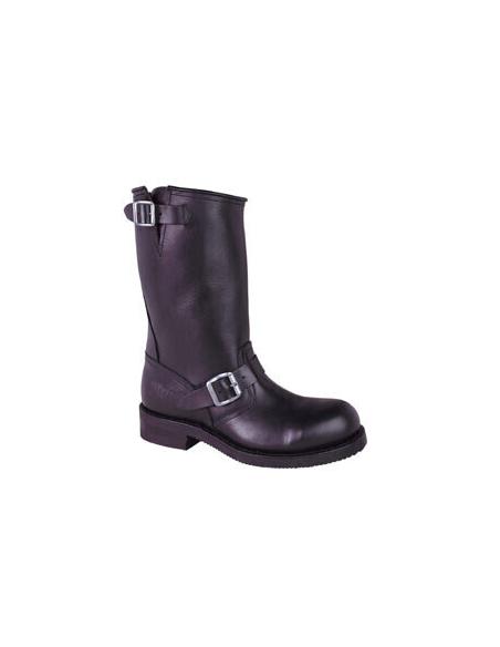 Comprar Bota Biker Pull Oil Negro 1590 a precio de oferta