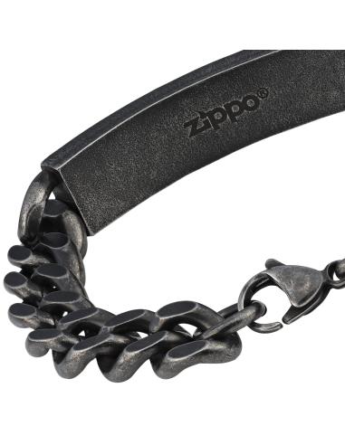 Bracelet À Maillons Épaisseurs Aged 20 Cm Zippo