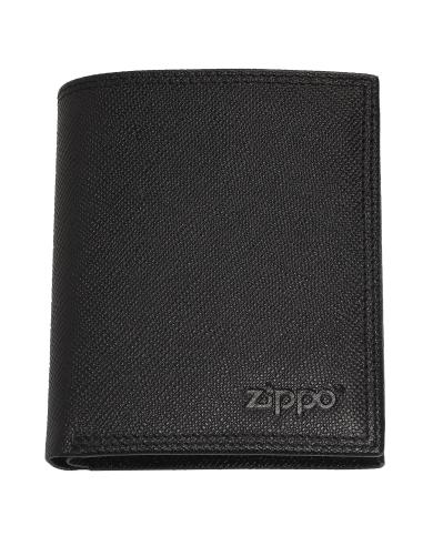 PORTEFEUILLE EN CUIR DE VACHETTE SAFFIANO EMBOSSÉ ZIPPO