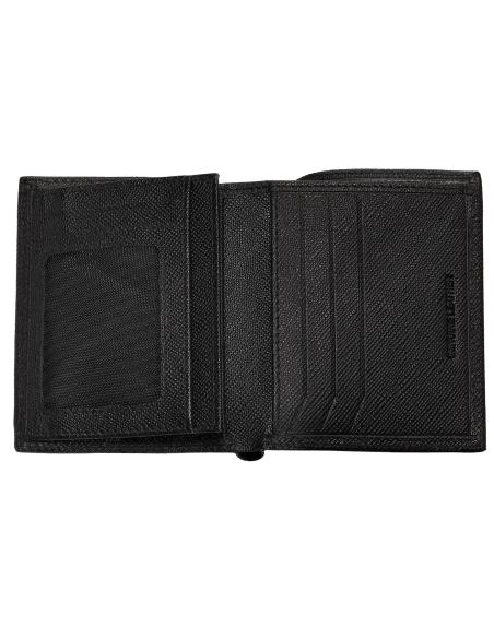 PORTEFEUILLE EN CUIR DE VACHETTE SAFFIANO EMBOSSÉ ZIPPO