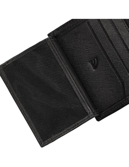 Comprar Billetera De Piel De Vacuno Repujado Saffiano De Zippo a precio de oferta