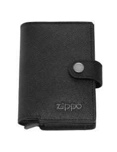Comprar Cartera Vertical En Cuero Saffiano Con Presilla Zippo a precio de oferta