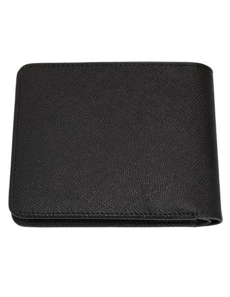CARTEIRA COM FECHO DE CORRER HORIZONTAL EM COURO ZIPPO