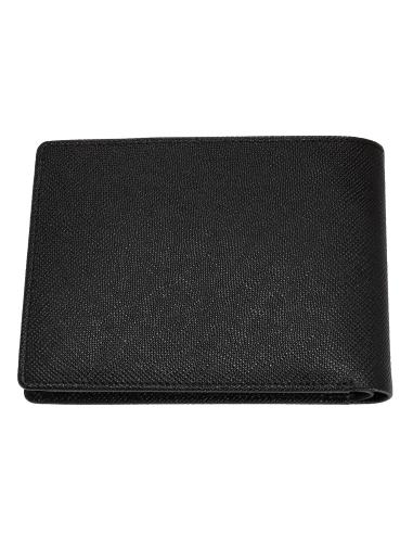 ZIPPO SAFFIANO LEATHER WALLET WITH ID FLAP