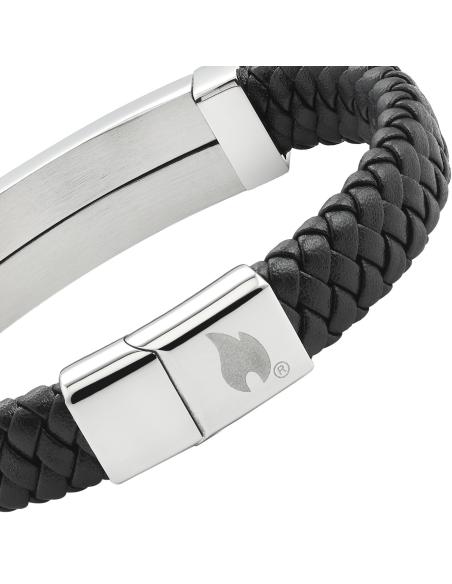 LANIÈRE DE CUIR TRESSÉE DE 20 CM ZIPPO