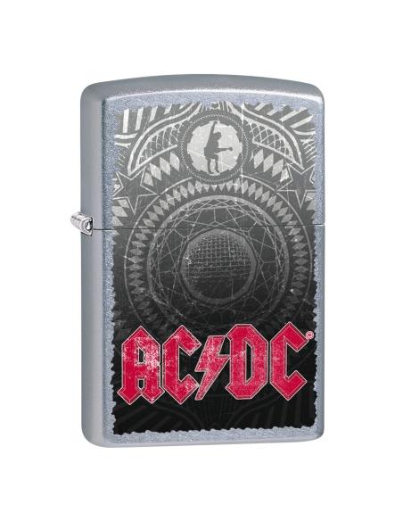 BRIQUET ZIPPO AVEC LOGO ACDC ROUGE