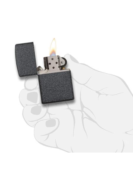 Briquet Coupe-Vent Zippo Iron Stone