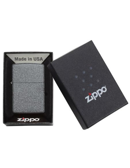 Briquet Coupe-Vent Zippo Iron Stone