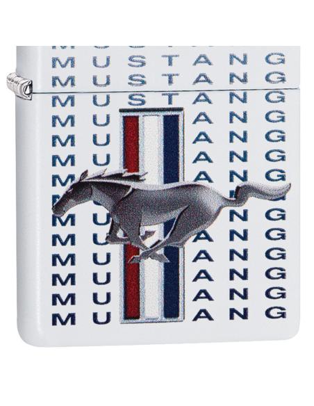 BRIQUET ZIPPO AVEC LOGO MUSTANG