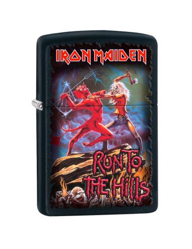 Isqueiro Run To The Hills De Iron Maiden Zippo | Preço Promocional
