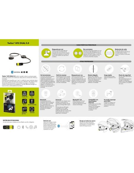 Comprar Nuevo Bluetooth Universal Twiins Hf2 Dual 5.0 a precio de oferta