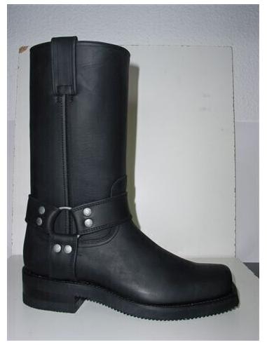 Comprar Bota Biker Pull Oil Negro 1501 a precio de oferta