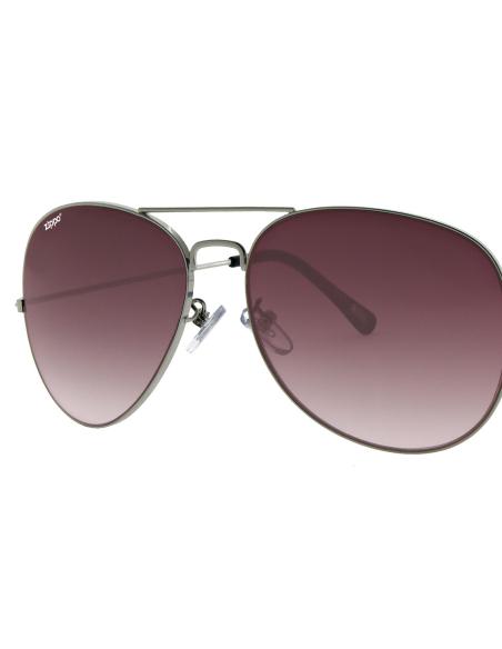 SUNGLASSES WITH PURPLE LENSES OB36-01 BY ZIPPO