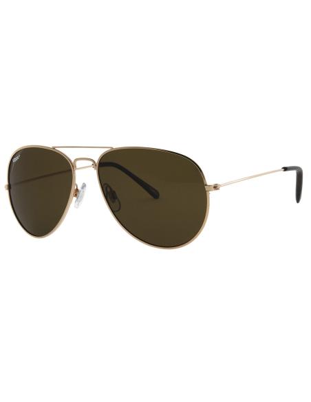 LUNETTES DE SOLEIL POLARISÉES À MONTURE DORÉE ZIPPO OB36-11