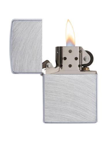 ISQUEIRO CROMADO EM ARCO ZIPPO