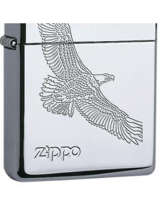 Comprar Mechero Zippo De Cromo Pulido Con Águila a precio de oferta 2