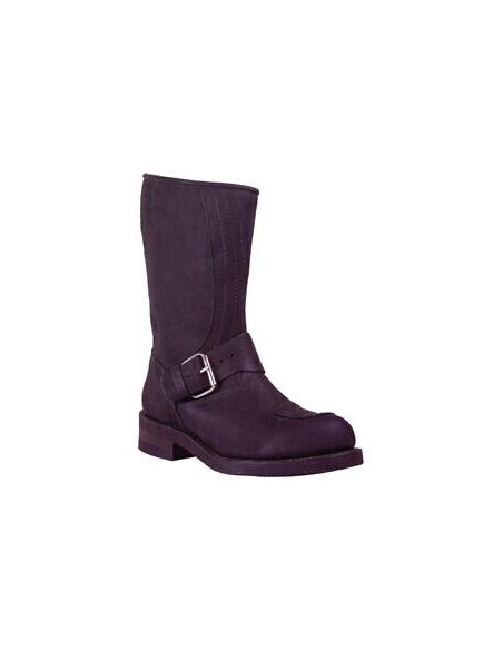 Comprar Bota Biker Crazy Old Negro Con Cremallera 1594 a precio de oferta