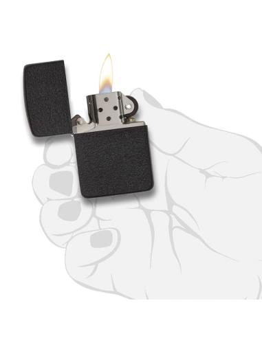 ISQUEIRO 1941 RÉPLICA DO ISQUEIRO DE CREPITAÇÃO NEGRA ZIPPO