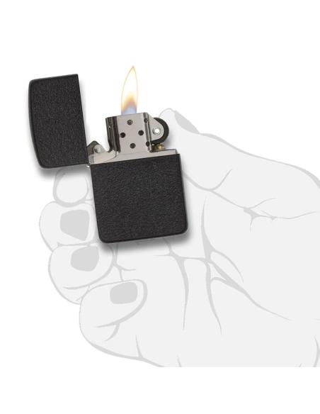Comprar Mechero 1941 Replica Black Crackle De Zippo a precio de oferta