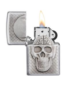 ISQUEIRO COM CRÂNIO BRAIN SURPRISE POR ZIPPO 2