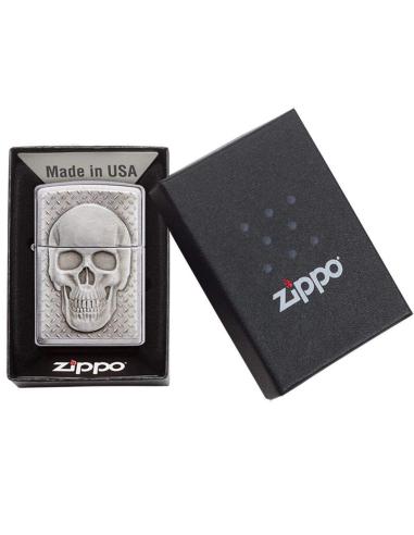 BRIQUET AVEC CERVEAU SURPRISE CRÂNE PAR ZIPPO