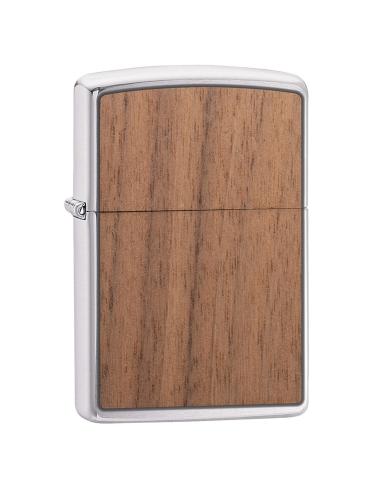 Briquet Zippo En Bois De Noyer | Prix Promo