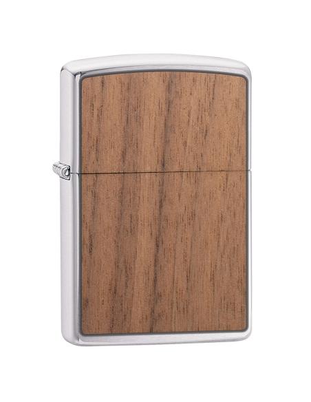 Briquet Zippo En Bois De Noyer | Prix Promo
