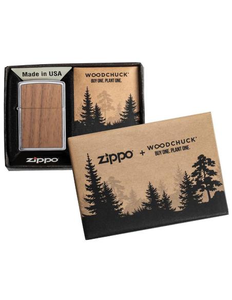 Briquet Zippo En Bois De Noyer | Prix Promo