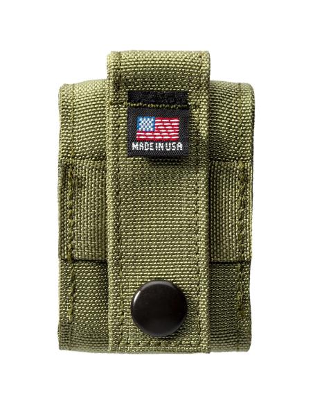 GIFT BOX WITH ZIPPO BLACK CRACKLE LIGHTER AND GREEN POUCH
